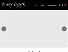 Tablet Screenshot of beverlysneath.com